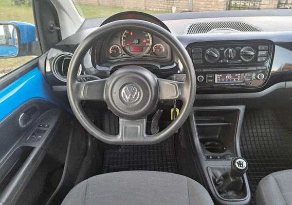 Volkswagen up! cena 24600 przebieg: 117000, rok produkcji 2015 z Wolbrom małe 191